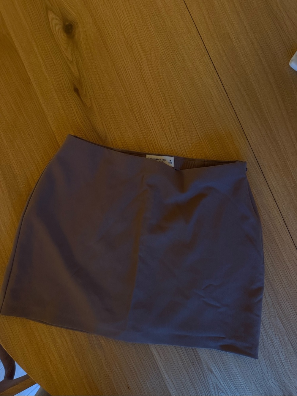 Women's brown Mini Skirt - Classic Straight Cut